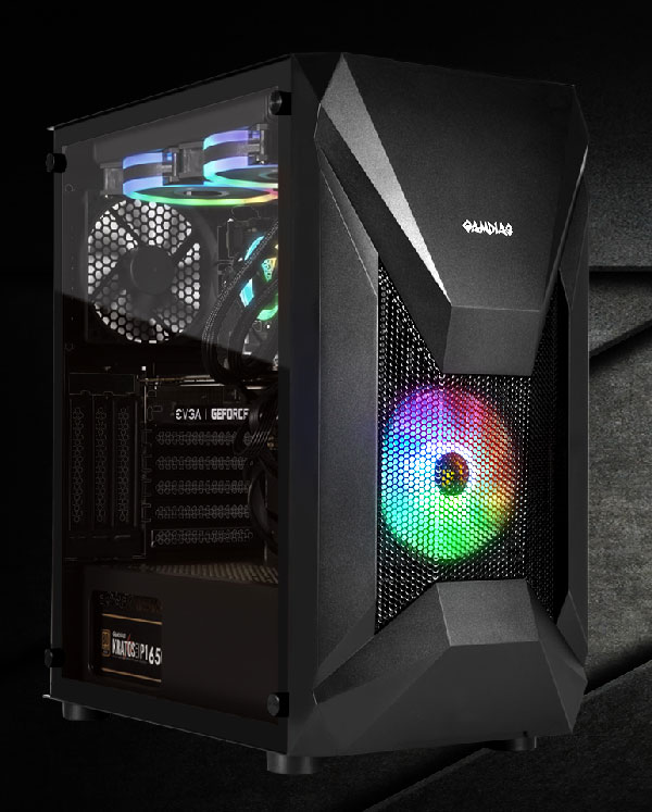 Gamdias ATHENA E1 Elite Gaming Case - Mobile View