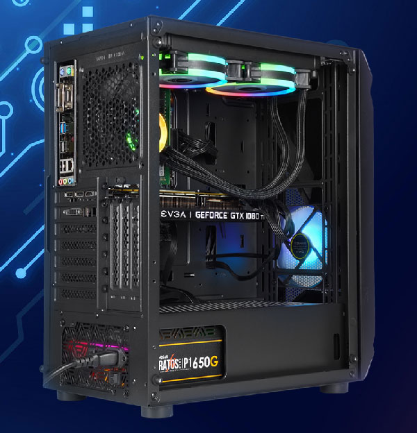 Gamdias ATHENA E1 Elite Gaming Case - Expansion Options Mobile