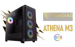 Gamdias ATHENA M3 Gaming Case Gamdias ATHENA M3 Gaming Case - Image 1