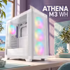 GAMDIAS ATHENA M3 WH E-ATX Mid Tower Gaming PC Case - image 2