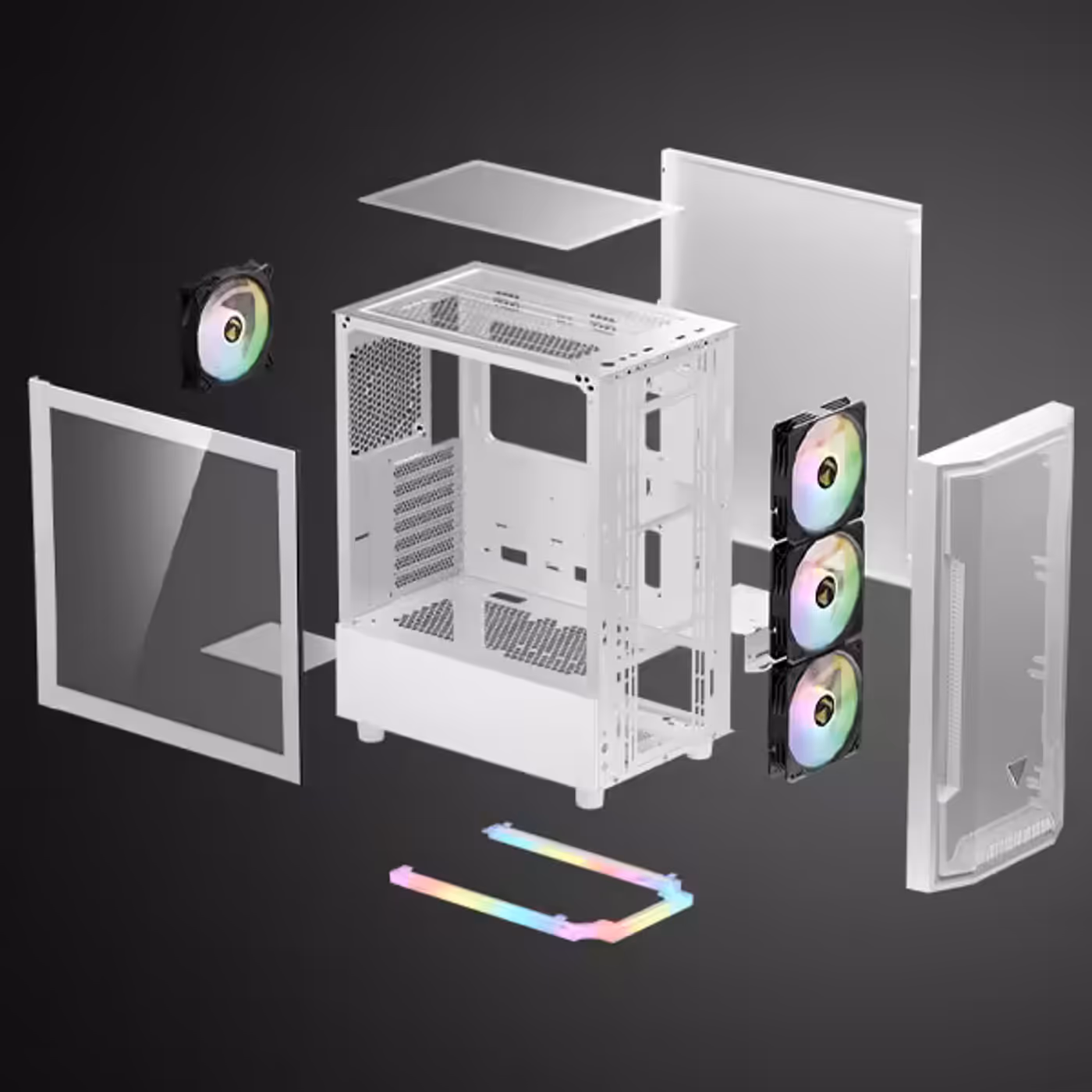 Gamdias Athena M6 Lite Gaming Case with Dust Filters