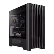 GAMDIAS ATHENA P3 Mid Tower Case - Black | 4x 140mm Fans - image 2