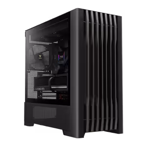 GAMDIAS ATHENA P3 Mid Tower Case - Black | 4x 140mm Fans - image 2