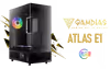 GAMDIAS ATLAS E1 ATX Mid Tower PC Case with ARGB Fans - image 1