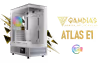 GAMDIAS ATLAS E1 WH ATX Mid Tower PC Case - White - image 1