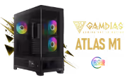 Gamdias ATLAS-M1 Tempered Glass ATX Gaming Case - image 1