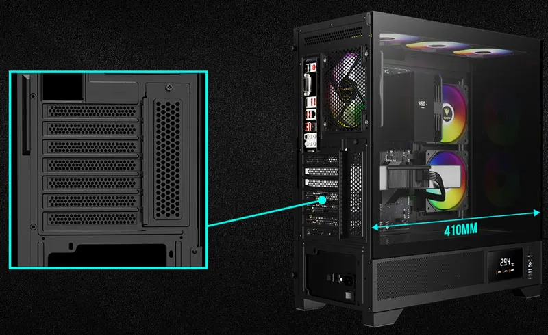 Gamdias Atlas M1 Gaming Case GPU Compatibility - Mobile View