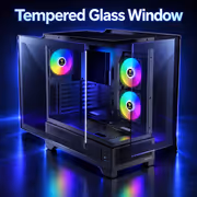 Gamdias ATLAS-M1 Tempered Glass ATX Gaming Case - image 2