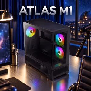 Gamdias ATLAS-M1 Tempered Glass ATX Gaming Case - image 3