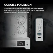 Gamdias Atlas M1 White Tempered Glass ATX Gaming Case - image 19