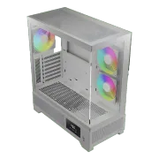 Gamdias Atlas M1 White Tempered Glass ATX Gaming Case - image 4