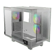 Gamdias Atlas M1 White Tempered Glass ATX Gaming Case - image 2