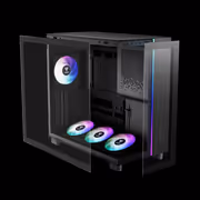 GAMDIAS ATLAS M4 Mid Tower Case - Black | 4x ARGB Fans - image 5