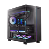 GAMDIAS ATLAS M4 Mid Tower Case - Black | 4x ARGB Fans - image 2