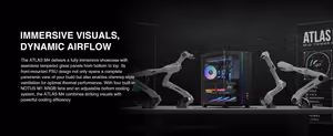 GAMDIAS ATLAS M4 Mid Tower Case - Black | 4x ARGB Fans - image 23