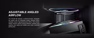 GAMDIAS ATLAS M4 Mid Tower Case - Black | 4x ARGB Fans - image 13
