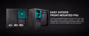 GAMDIAS ATLAS M4 Mid Tower Case - Black | 4x ARGB Fans - image 14