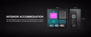 GAMDIAS ATLAS M4 Mid Tower Case - Black | 4x ARGB Fans - image 20