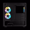 GAMDIAS ATLAS M5 CG Curved Glass Mid Tower Case - Black - image 5