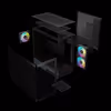 GAMDIAS ATLAS M5 CG Curved Glass Mid Tower Case - Black - image 7