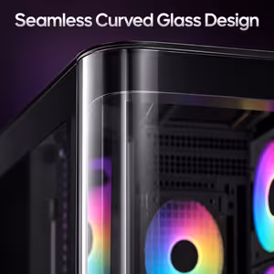 Gamdias ATLAS-P2 Tempered Glass ATX Gaming Case - Black - image 3