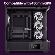 Gamdias ATLAS-P2 Tempered Glass ATX Gaming Case - Black - image 6