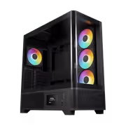 Gamdias ATLAS-P2 Tempered Glass ATX Gaming Case - Black - image 4