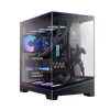GAMDIAS ATLAS P6 CG Curved Glass Mid Tower Case - Black - image 2