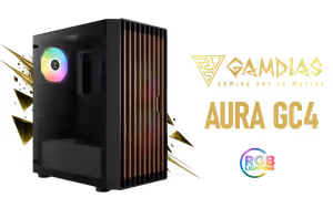 Gamdias Aura GC4 Gaming Case Black - Image 1