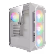 GAMDIAS AURA GC1 Elite White ATX Mid Tower Gaming Case - image 5