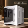 GAMDIAS AURA GC10M ARGB White Micro-ATX/Mini-ITX Case - image 4