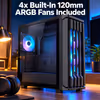 Gamdias AURA GC11 ARGB Mid-Tower Gaming Case - image 5