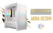 GAMDIAS AURA GC15M ARGB Micro Tower Case White - image 1