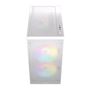 GAMDIAS AURA GC15M ARGB Micro Tower Case White - image 7