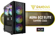 Gamdias Aura GC2 Elite ATX Gaming Case | Black - image 1