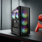 Gamdias Aura GC2 Elite ATX Gaming Case | Black - image 10