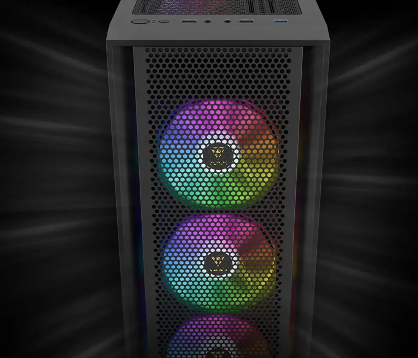 Gamdias AURA GC2 ELITE Front Panel Cooling System
