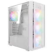 GAMDIAS Aura GC2 Elite White ATX Mid Tower Gaming Case - image 2