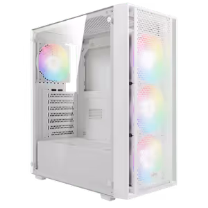 GAMDIAS Aura GC2 Elite White ATX Mid Tower Gaming Case - image 2