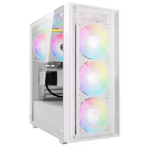 GAMDIAS Aura GC2 Elite White ATX Mid Tower Gaming Case - image 3