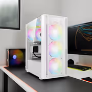 GAMDIAS Aura GC2 Elite White ATX Mid Tower Gaming Case - image 9