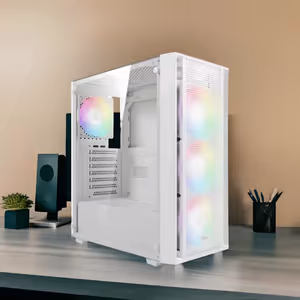 GAMDIAS Aura GC2 Elite White ATX Mid Tower Gaming Case - image 10