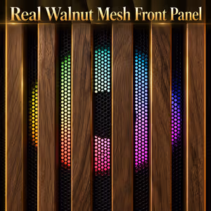 Gamdias Aura GC4 Elite ARGB Mid-Tower Case with Walnut Mesh - image 3