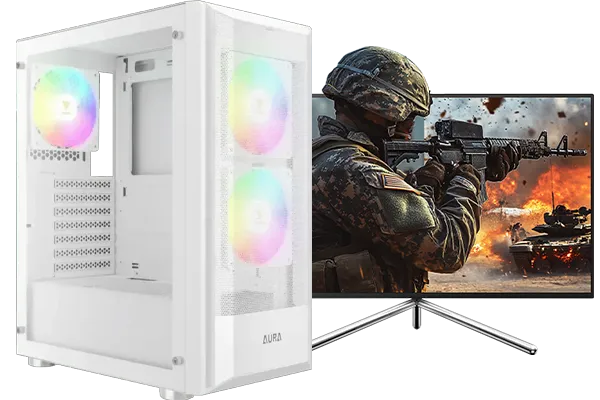 AMD RYZEN 5 3600 4.2GHz ARC A380 6GB Gaming PC