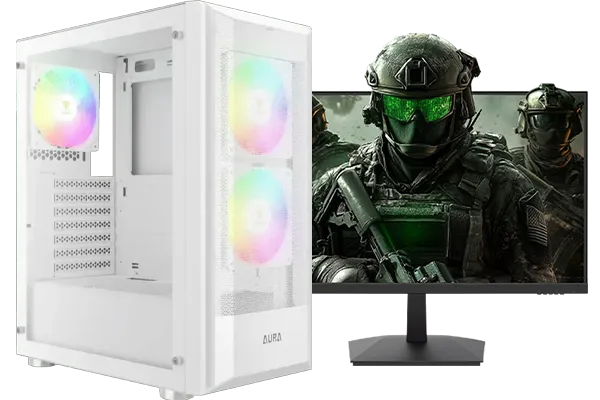AMD RYZEN 5 5500 4.2GHz RTX 3050 6GB Gaming PC