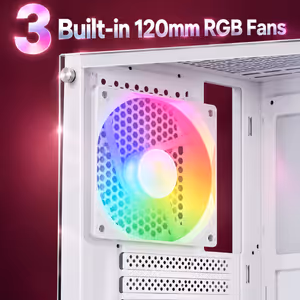 GAMDIAS AURA GC7 ARGB Mid Tower ATX Gaming Case - image 6