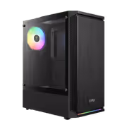 Gamdias Aura GC8 Tempered Glass Gaming Case - Black - image 2
