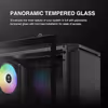 Gamdias Aura GC8 Tempered Glass Gaming Case - Black - image 10