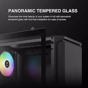 Gamdias Aura GC8 Tempered Glass Gaming Case - Black - image 10