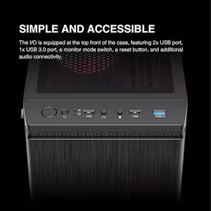 Gamdias Aura GC8 Tempered Glass Gaming Case - Black - image 13